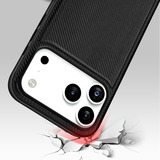 Nevox StyleShell NYLO, Handyhülle schwarz, iPhone 17 Pro Max