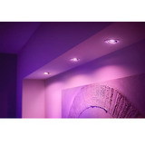 Philips HUE White Ambiance Adore Bathroom Einbau- und Einlege-Downlight (3er-Pack), LED-Leuchte silber