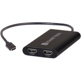 Sonnet USB-C to Dual 4K 60Hz HDMI Adapter, Dockingstation USB-C, 2x HDMI