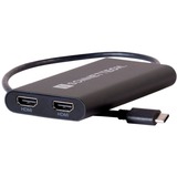 Sonnet USB-C to Dual 4K 60Hz HDMI Adapter, Dockingstation USB-C, 2x HDMI