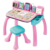VTech 6-in-1 Magischer Schreibtisch, Spieltisch pink