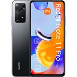 Xiaomi Redmi Note 11 Pro 128GB, Handy Stealth Black, Android 11, Dual SIM, 6 GB LDDR4X