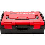 fischer L-BOXX FLB 136, leer, Werkzeugkiste rot/schwarz