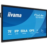 iiyama Prolite TE7515A-B1AG, Public Display schwarz (matt), UltraHD/4K, IPS, Touchscreen, WLAN, Bluetooth
