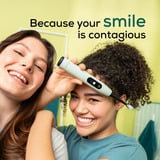 Beurer SC 50 Peppermint Green Planet, Elektrische Zahnbürste hellgrün, incl. 2 Bürstenköpfe