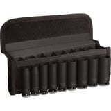 Bosch Professional PRO Impact Steckschlüsseleinsatz-Set 3/8", 9-teilig schwarz, tief