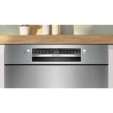 Bosch SMU2ITS09E Serie 2, Spülmaschine edelstahl (gebürstet), 60 cm, Home Connect