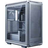 Cooler Master MasterFrame 500 Mesh ARGB , Tower-Gehäuse silber, Tempered Glass