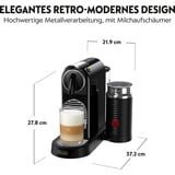 DeLonghi Nespresso Citiz EN 267.BAE, Kapselmaschine schwarz/silber