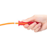 Digitus Abisolierwerkzeug DN-94001-1 für Datenkabel , Abisolier-/ Abmantelungswerkzeug rot, bis zu AWG 24