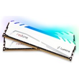 Mushkin DIMM 32 GB DDR5-5600 (2x 16 GB) Dual-Kit, Arbeitsspeicher weiß, MLB5C560DDDF16GX2, Redline Lumina White