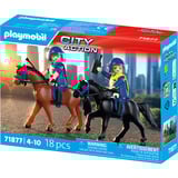 PLAYMOBIL 71877 City Action Polizeireiterstaffel, Konstruktionsspielzeug 