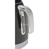 SMEG 50's Style Wasserkocher KLF04BLEU schwarz (glänzend), 2.400 Watt, 1,7 Liter, 7 Tassen