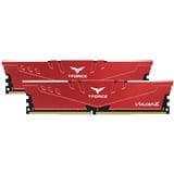 Team Group DIMM 32 GB DDR4-3200 (2x 16 GB) Dual-Kit, Arbeitsspeicher rot, TLZRD432G3200HC16FDC01, VULCAN Z, INTEL XMP