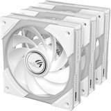 ASUS ROG Eurux GR120 ARGB, Gehäuselüfter weiß, Reverse, 3er Pack, 122 mm