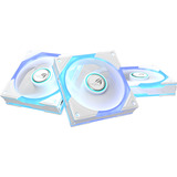 ASUS ROG Eurux GR120 ARGB, Gehäuselüfter weiß, Reverse, 3er Pack, 122 mm