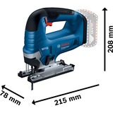 Bosch Akku-Stichsäge GST 18V-125 B Professional solo, 18Volt blau/schwarz, ohne Akku und Ladegerät