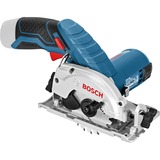 Bosch Professional Akku-Handkreissäge GKS 12V-Li, 12Volt blau/schwarz, ohne Akku und Ladegerät, in L-BOXX