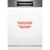 Bosch SMI4ECS28E Serie 4, Spülmaschine edelstahl (gebürstet), 60 cm, Home Connect