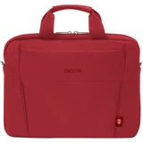 DICOTA Slim Eco BASE, Notebooktasche rot, bis 35,8 cm (14,1")