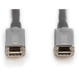 Digitus 4K USB-C AOC AV-Anschlusskabel schwarz, 20 Meter