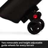 EINHELL Akku-Laubsauger GE-CL 36/230 Li E-Solo, 36Volt (2x18V), Laubsauger/Laubbläser rot/schwarz, ohne Akku und Ladegerät