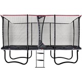 Exit Toys Trampolin PeakPro, Fitnessgerät schwarz, rechteckig, 275 x 458 cm, inkl. Sicherheitsnetz und Leiter