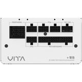 FSP VITA GM 1000W White, PC-Netzteil weiß, 1x 12-Pin High Power GPU, 4x PCIe, Kabelmanagement, 1000 Watt
