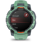 Garmin Instinct 3 - 45 mm, AMOLED, Smartwatch Twilight/Neo Tropic, Silikon-Armband