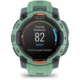 Garmin Instinct 3 - 45 mm, AMOLED, Smartwatch Twilight/Neo Tropic, Silikon-Armband