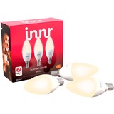 INNR Smart Candle White E14, LED-Lampe 3 Stück, ersetzt 40 Watt