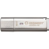 Kingston IronKey Locker+ 50 32 GB, USB-Stick aluminium, USB-A 3.2 Gen 1