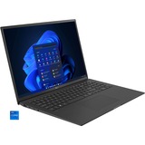 LG LG 17ZB90R-G.AP75G, Notebook schwarz, Windwos 11 Pro 64-Bit, 512 GB SSD