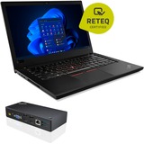 Lenovo ThinkPad T480 Generalüberholt, Notebook schwarz, Windows 11 Pro 64-Bit, 35.6 cm (16 Zoll), 512 GB SSD