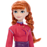 Mattel Disney Die Eiskönigin Anna-Modepuppe und Wolfsjunges-Figur mit 4 Pflegezubehörteilen