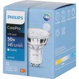 Philips CorePro LEDspot 4-50W GU10 830 36D DIM, LED-Lampe ersetzt 50 Watt
