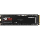 Samsung 990 PRO 2 TB, SSD PCIe 4.0 x4, NVMe 2, M.2 2280, intern