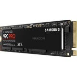 Samsung 990 PRO 2 TB, SSD PCIe 4.0 x4, NVMe 2, M.2 2280, intern