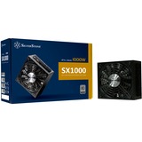 SilverStone SST-SX1000-LPT Platinum v1.1, PC-Netzteil schwarz, 6x PCIe, Kabel-Management, 1000 Watt