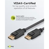 goobay Verbindungskabel DisplayPort 1.4 Stecker > DisplayPort Stecker schwarz, 3 Meter, 8K