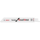 Bosch Professional Säbelsägeblatt S 922 HF Flexible for Wood and Metal, 100 Stück Länge 150mm