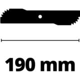 EINHELL Akku-Rasenkantenschneider GE-LE 18/190 Li-Solo, 18Volt, Rasentrimmer rot/schwarz, ohne Akku und Ladegerät