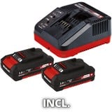 EINHELL Power X-Change Akku-Schlagbohrschrauber TE-CD 18/48 Li, 18Volt schwarz, 2x Li-Ionen Akku 2,0Ah