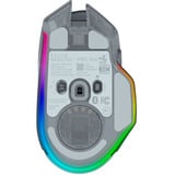 Razer Basilisk V3 Pro 35K - Phantom White Edition, Gaming-Maus weiß/transparent