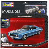 Revell Model Set Fast & Furious 1969 Chevy Camaro Yenko, Modellfahrzeug Maßstab: 1:25