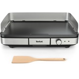 Tefal Elektrogrill Maxi Plancha CB690 schwarz/edelstahl, 2.300 Watt