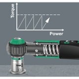 Wera Drehmomentschlüssel Safe-Torque A 1 Imperial Set 1, 10‑teilig schwarz/grün, 1/4" Vierkant, 2-12 Nm, zöllig