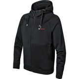 Bosch Heat+Jacket GHH 12+18V Kit Größe 2XL, Arbeitskleidung schwarz, inkl. Ladeadapter GAA 12V-21, 1x 12-Volt-Akku