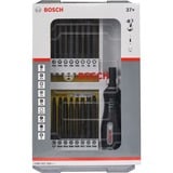 Bosch Professional Schraubendreher-Set mit Handgriff, 1/4", 37-teilig, Bit-Satz extra lange Bits