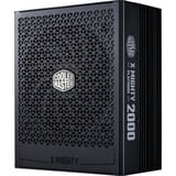 Cooler Master X Mighty 2000, PC-Netzteil schwarz, 2x 12-Pin High Power GPU, 4x PCIe, Kabelmanagement, 2000 Watt
